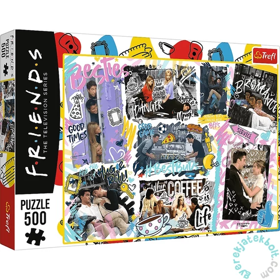 Trefl 500 db-os puzzle - Friends - Jóbarátok (37418)