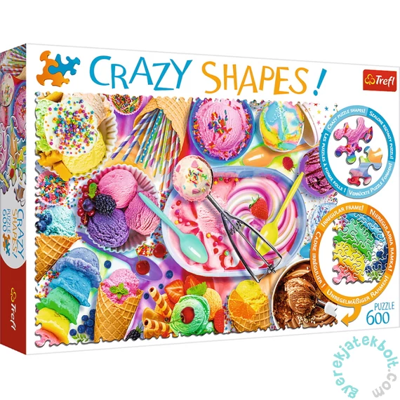 Trefl 600 db-os puzzle - Crazy Shapes - Édes álom (11119)