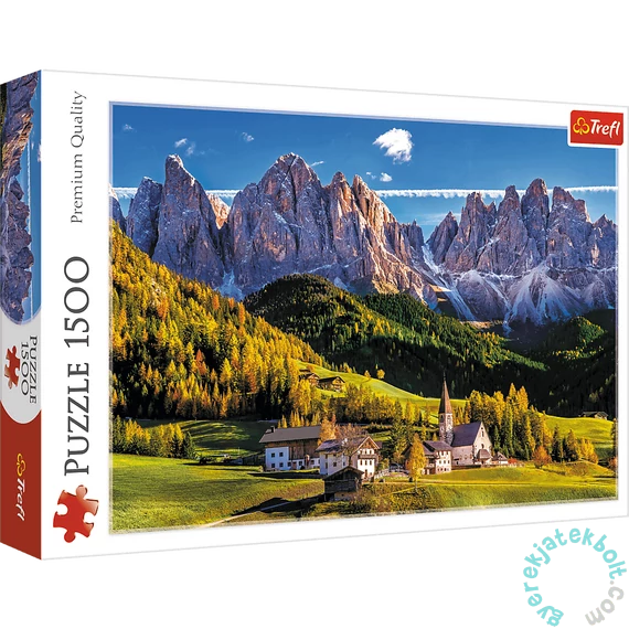Trefl 1500 db-os puzzle - Dolomitok - Olaszország (26163)
