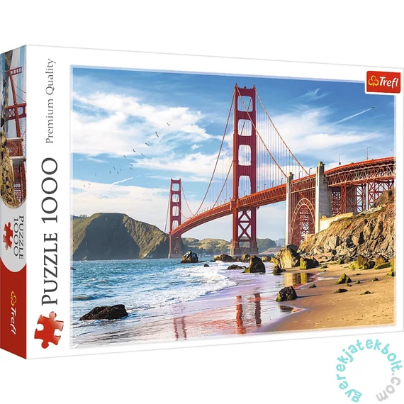 Trefl 1000 db-os puzzle - Golden Gate híd, San Francisco (10722)