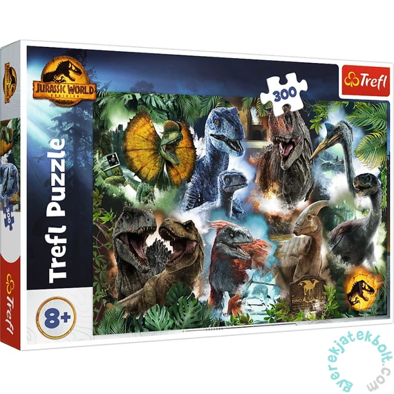 Trefl 300 db-os puzzle - Jurassic World (23013)