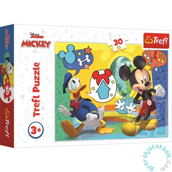 Trefl 30 db-os puzzle - Mickey Mouse és Donald kacsa (18289)