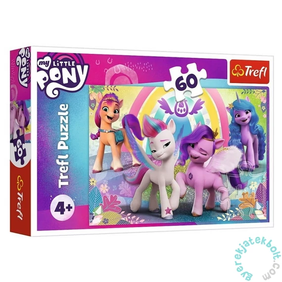 Trefl 60 db-os puzzle - My Little Pony - Varázslatos pónik (17369)