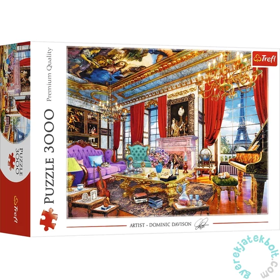 Trefl 3000 db-os puzzle - Párizsi palota (33078)
