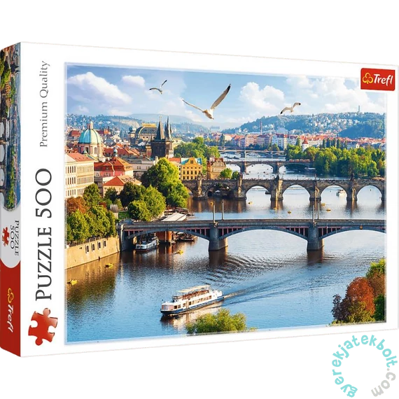 Trefl 500 db-os puzzle - Prága 