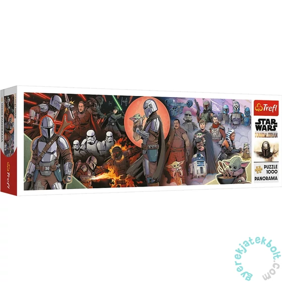 Trefl 1000 db-os Panoráma puzzle - Star Wars - The Mandalorian (29052)