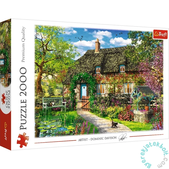 Trefl 2000 db-os puzzle - Vidéki házikó (27122)