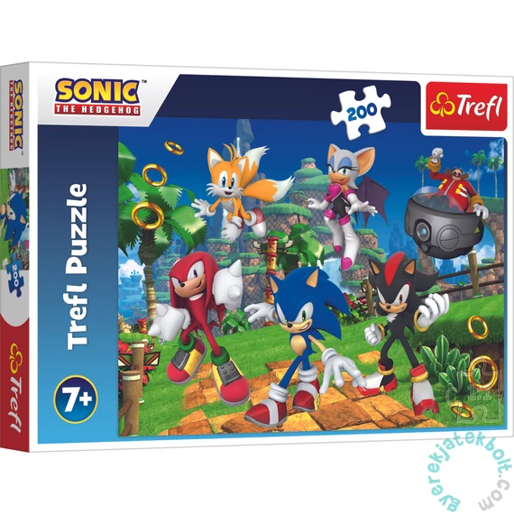 Trefl 200 db-os puzzle -  Sonic & Friends (13323)