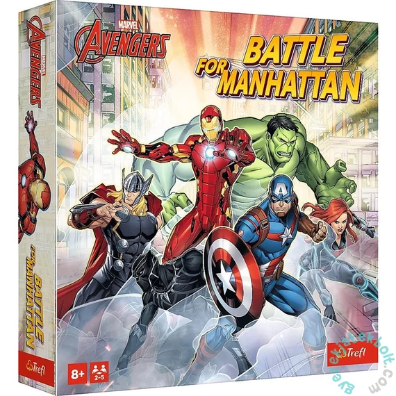 Trefl - Avengers - Bosszúállók - Harc Manhattanért társasjáték (02512)