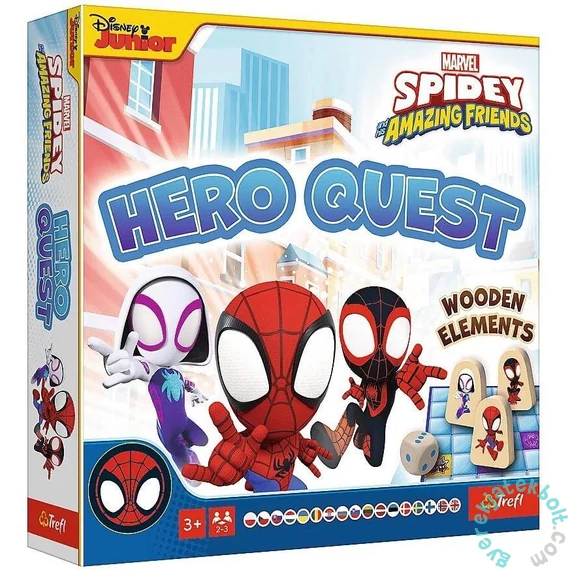 Trefl - Spidey és barátai - Hősök nyomában társasjáték (02436)