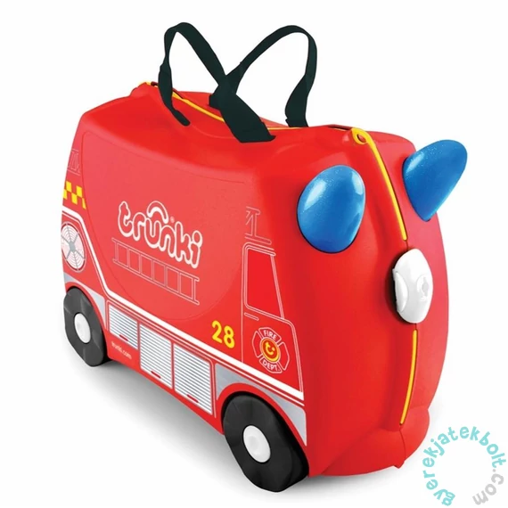 Trunki - Frank, a tűzoltóautó gyermek bőrönd (0254)
