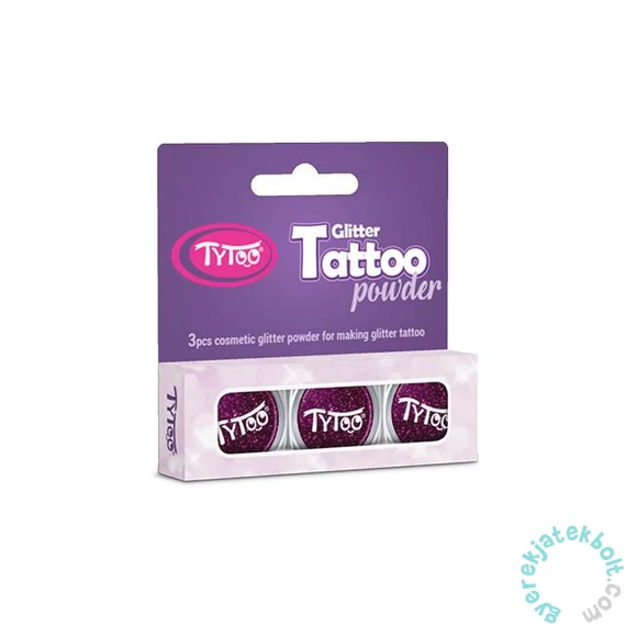 TyToo - Csillámpor szett - Sötét mályva (CTPS0041)