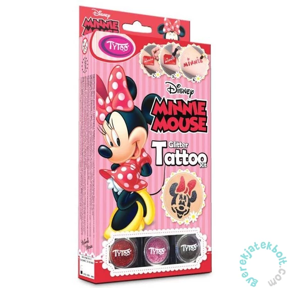TyToo - Minnie Mouse Csillámtetoválás szett (501041)