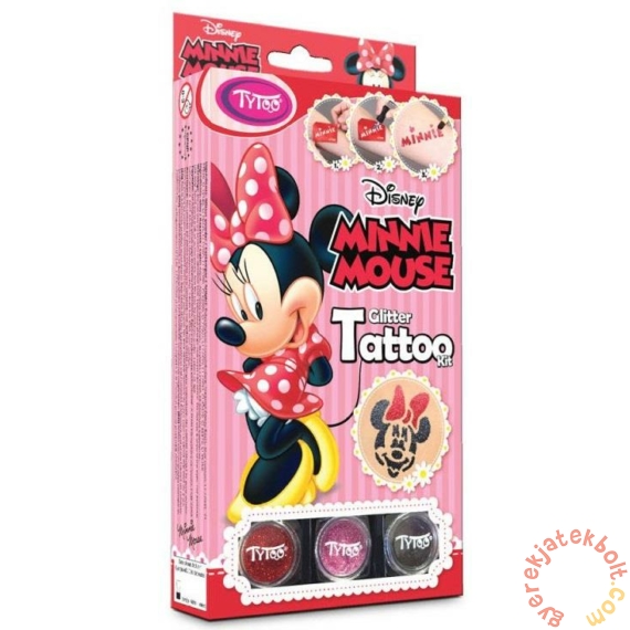TyToo - Minnie Mouse Csillámtetoválás szett (501041)