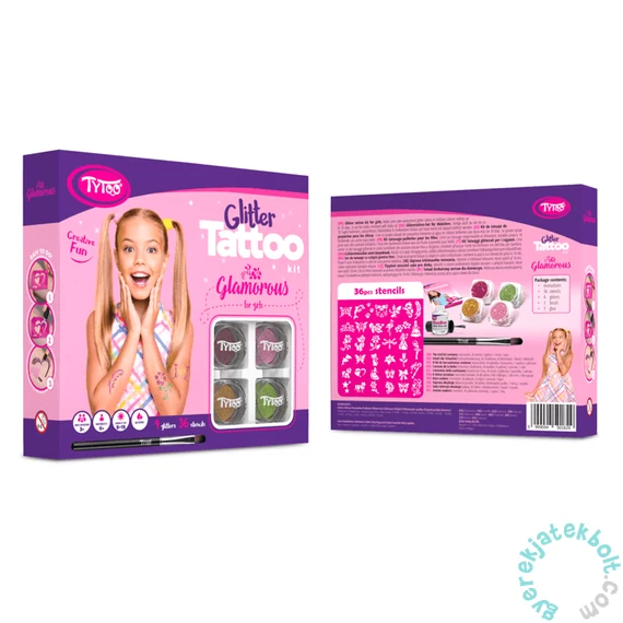 TyToo - Glamorous Csillámtetoválás szett