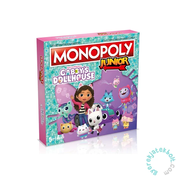 Monopoly Junior - Gabi babaháza társasjáték (WM04157)