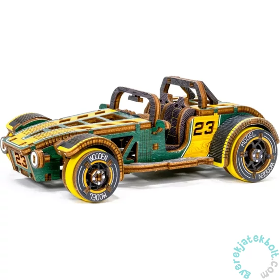 Wooden City LE-004 - Roadster Limited Edition Series - Wooden Puzzle