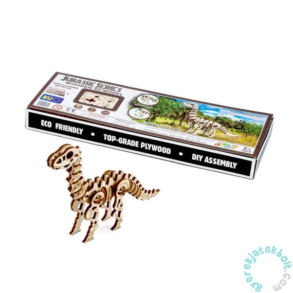 Wooden City 50 db-os fa puzzle - Diplodocus (494625)