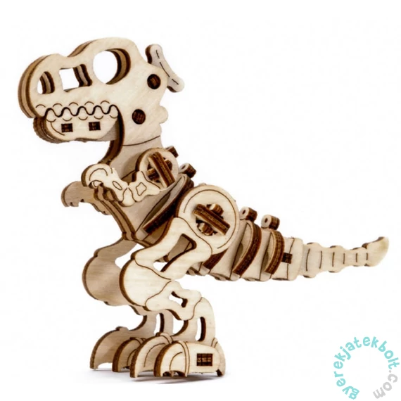 Wooden City 38 db-os fa puzzle - T-Rex (494601)