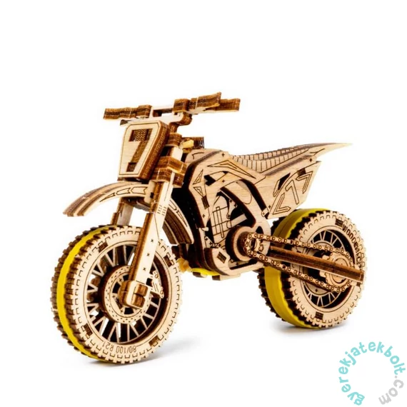 Wooden City WR343 - MotoCross Vehicles - Wooden Puzzle