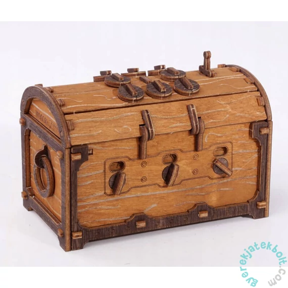 Wooden City WR355 - Escape room Treasure chest - Wooden Puzzle