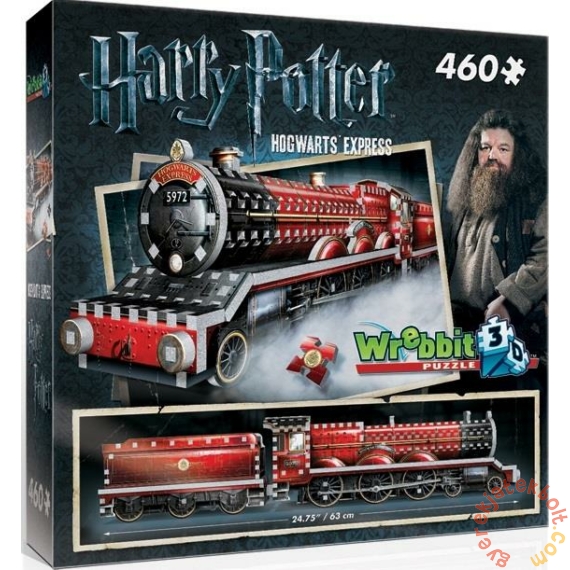 Wrebbit 460 db-os 3D puzzle - Harry Potter - Roxfort Expressz (01009)