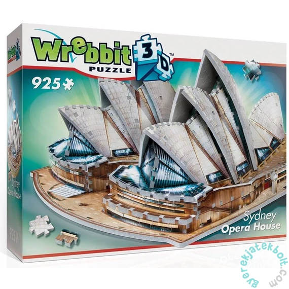 Wrebbit 925 db-os 3D puzzle - Sydney-i Operaház (02006)