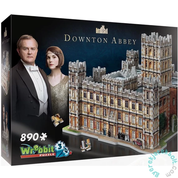 Wrebbit 890 db-os 3D puzzle - Downton Abbey (02019)
