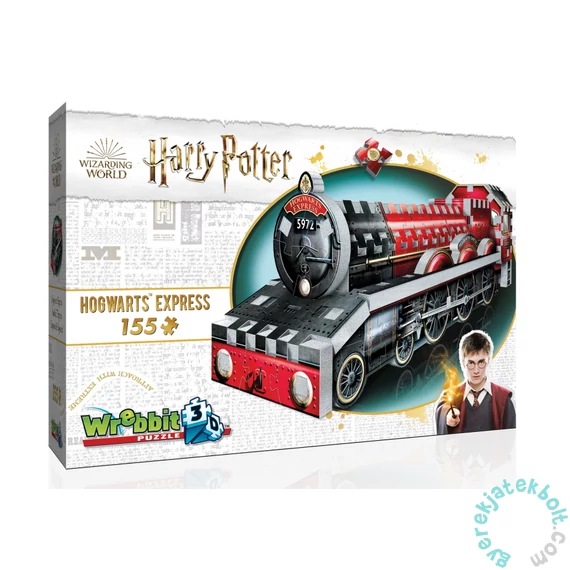 Wrebbit 155 db-os 3D puzzle - Harry Potter - Roxfort Express Mini (00201)