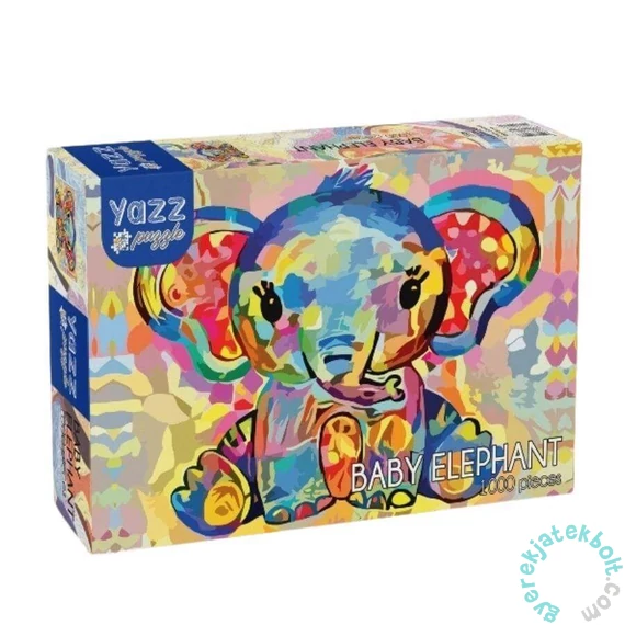 Yazz 1000 db-os puzzle - Baby Elephant (3826)