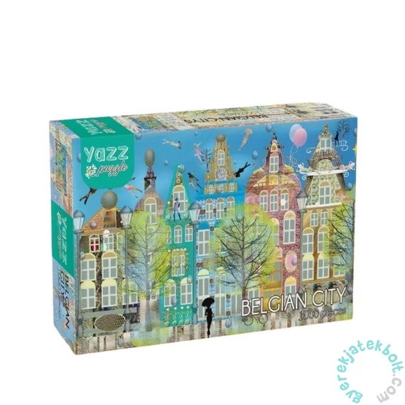 Yazz 1000 db-os puzzle - Belgian City (3846)