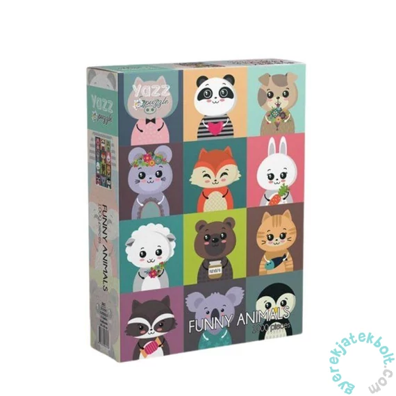 Yazz 1000 db-os puzzle - Funny Animals (3867)