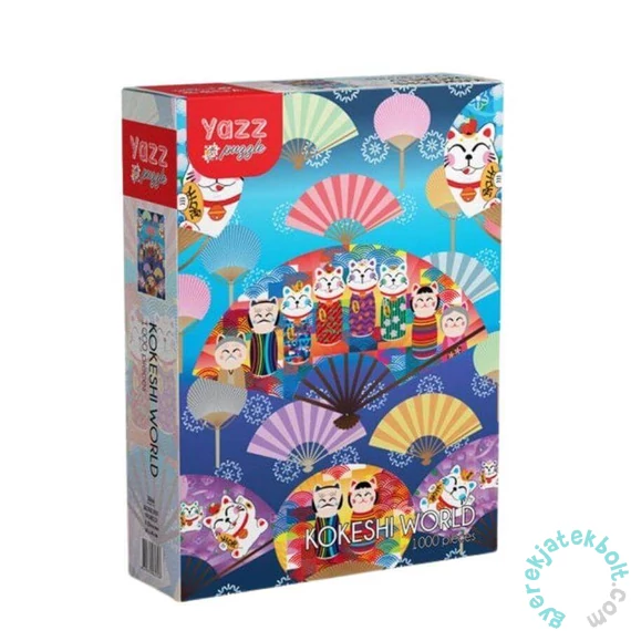 Yazz 1000 db-os puzzle - Kokeshi World (3866)