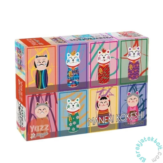 Yazz 1000 db-os puzzle - Maneki Kokeshi (3833)