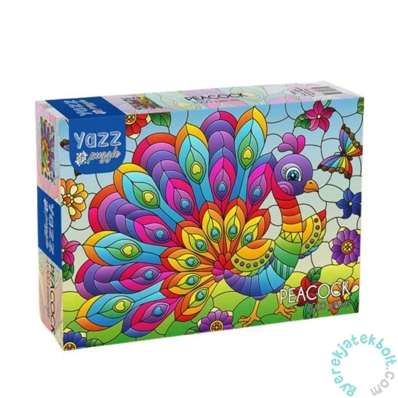 Yazz 1000 db-os puzzle - Peacock (3864)
