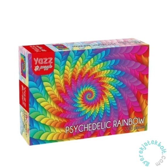 Yazz 1000 db-os puzzle - Psychedelic Rainbow (3850)