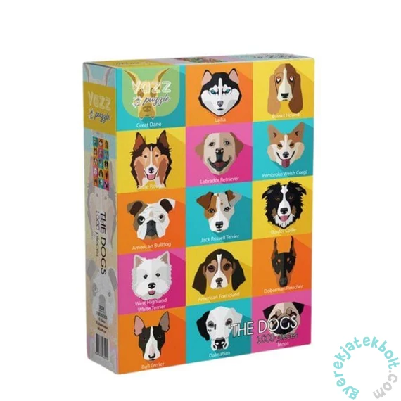 Yazz 1000 db-os puzzle - The Dogs (3870)