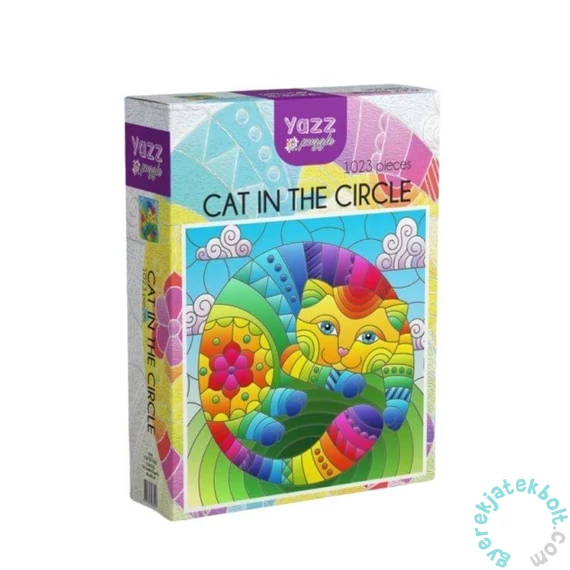 Yazz 1023 db-os puzzle - Cat in the Circle (3844)