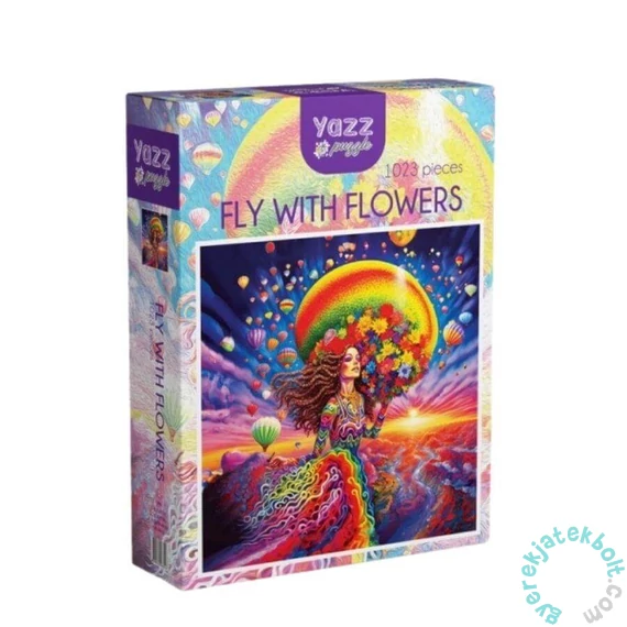 Yazz 1023 db-os puzzle - Fly With Flowers (1906)