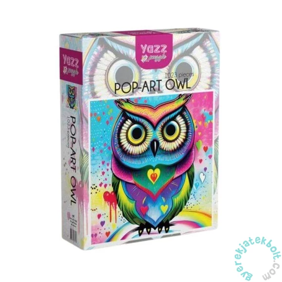 Yazz 1023 db-os puzzle - Pop-art Owl (3807)