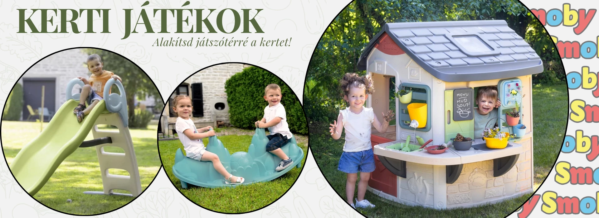 Smoby keri játékok